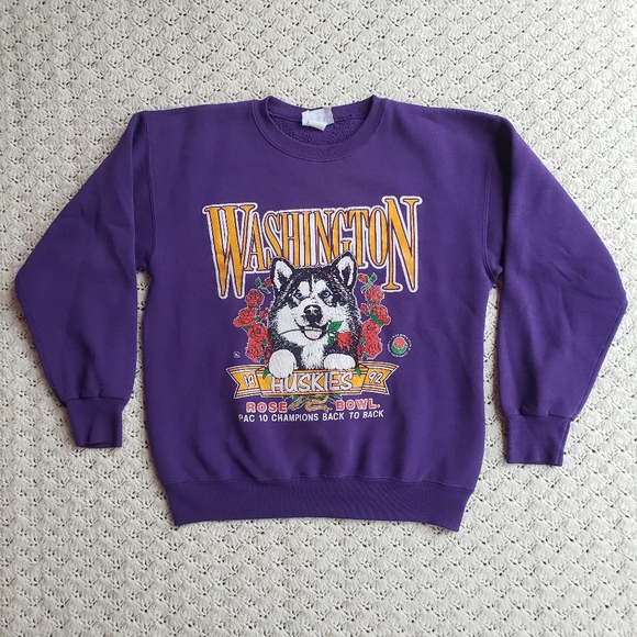 washington huskies crewneck